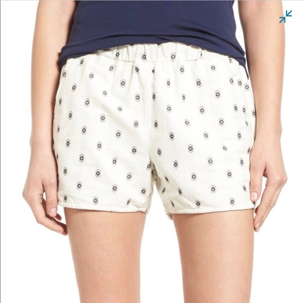 Madewell Diamond Dot Pull-On Shorts
